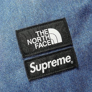 SUPREME シュプリーム ×THE NORTH FACE 21AW Bleached Denim Print Pocono Backpack バックパック インディゴ Size 【フリー】 【新古品・未使用品】 20814937