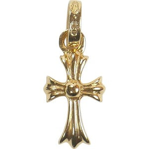 CHROME HEARTS クロム・ハーツ CH CROSS BABY FAT CHARM GOLD/DAIMOND ペンダントトップ 金 Size 【フリー】 【新古品・未使用品】 20814959