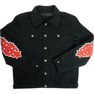 CHROME HEARTS クロム・ハーツ CLASSIC JEAN DENIM JACKET BLACK デニムジャケット 黒 Size 【L】 【新古品・未使用品】 20814970