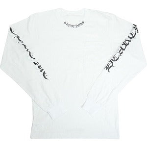 CHROME HEARTS クロム・ハーツ NECK LOVE YOU L/S WHITE ロンT 白 Size 【S】 【新古品・未使用品】 20814971