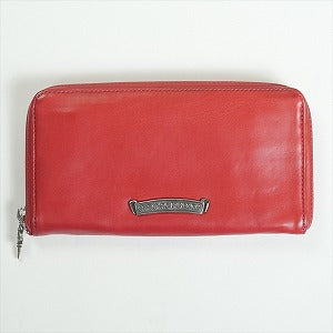 CHROME HEARTS クロム・ハーツ REC F ZIP #2 W/ZIP TRIM RED レザーウォレット 赤 Size 【フリー】 【新古品・未使用品】 20814978