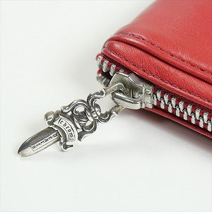 CHROME HEARTS クロム・ハーツ REC F ZIP #2 W/ZIP TRIM RED レザーウォレット 赤 Size 【フリー】 【新古品・未使用品】 20814978