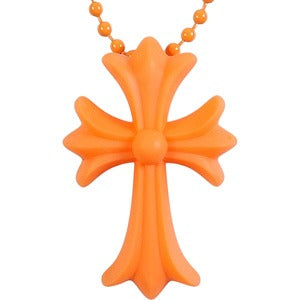 CHROME HEARTS クロム・ハーツ CH CRS SML PLSTC PENDANT  ORANGE ラバーネックレス オレンジ Size 【フリー】 【新古品・未使用品】 20814979