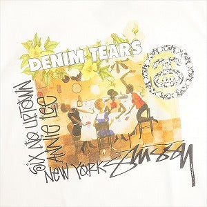 STUSSY ステューシー ×DENIM TEARS 25SS ANNIE LEE TEE WHITE Tシャツ 白 Size 【XXL】 【新古品・未使用品】 20815007