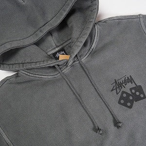 STUSSY ステューシー 25SS DICE HOODIE PIGMENT DYED BLACK パーカー 黒 Size 【M】 【新古品・未使用品】 20815019