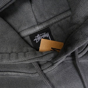 STUSSY ステューシー 25SS DICE HOODIE PIGMENT DYED BLACK パーカー 黒 Size 【XL】 【新古品・未使用品】 20815021