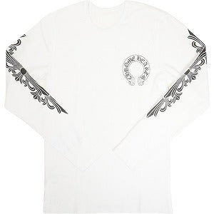 CHROME HEARTS クロム・ハーツ HORSESHOE THERMAL L/S TEE WHITE サーマルロンT 白 Size 【XL】 【新古品・未使用品】 20815040