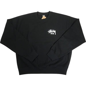 STUSSY ステューシー 25SS STOCK TOKYO CREW BLACK 東京限定クルーネックスウェット 黒 Size 【L】 【新古品・未使用品】 20815044