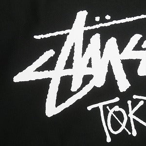 STUSSY ステューシー 25SS STOCK TOKYO CREW BLACK 東京限定クルーネックスウェット 黒 Size 【L】 【新古品・未使用品】 20815044