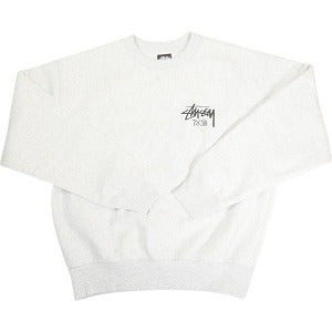 STUSSY ステューシー 25SS STOCK TOKYO CREW ASH HEATHER 東京限定クルーネックスウェット 灰 Size 【L】 【新古品・未使用品】 20815045