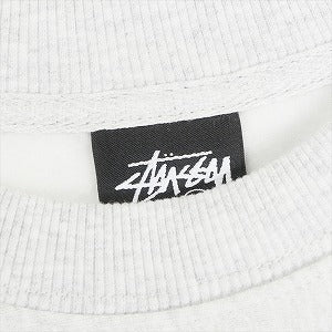 STUSSY ステューシー 25SS STOCK TOKYO CREW ASH HEATHER 東京限定クルーネックスウェット 灰 Size 【L】 【新古品・未使用品】 20815045