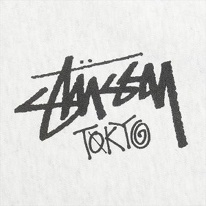 STUSSY ステューシー 25SS STOCK TOKYO HOOD ASH HEATHER 東京限定パーカー 灰 Size 【L】 【新古品・未使用品】 20815046