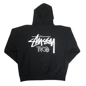 STUSSY ステューシー 25SS STOCK TOKYO HOOD BLACK 東京限定パーカー 黒 Size 【L】 【新古品・未使用品】 20815047