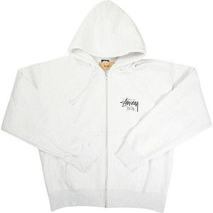 STUSSY ステューシー 25SS STOCK TOKYO ZIP HOOD ASH HEATHER 東京限定ジップパーカー 灰 Size 【L】 【新古品・未使用品】 20815051