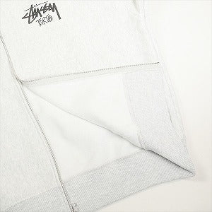 STUSSY ステューシー 25SS STOCK TOKYO ZIP HOOD ASH HEATHER 東京限定ジップパーカー 灰 Size 【L】 【新古品・未使用品】 20815051