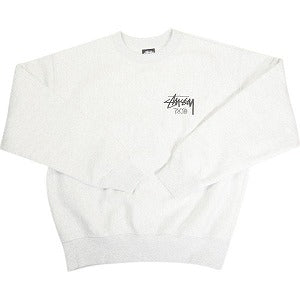 STUSSY ステューシー 25SS STOCK TOKYO CREW ASH HEATHER 東京限定クルーネックスウェット 灰 Size 【S】 【新古品・未使用品】 20815055