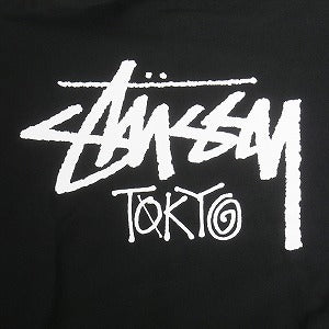 STUSSY ステューシー 25SS STOCK TOKYO ZIP HOOD BLACK 東京限定ジップパーカー 黒 Size 【S】 【新古品・未使用品】 20815059