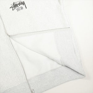 STUSSY ステューシー 25SS STOCK TOKYO ZIP HOOD ASH HEATHER 東京限定ジップパーカー 灰 Size 【S】 【新古品・未使用品】 20815060