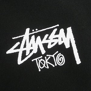 STUSSY ステューシー 25SS STOCK TOKYO CREW BLACK 東京限定クルーネックスウェット 黒 Size 【L】 【新古品・未使用品】 20815063