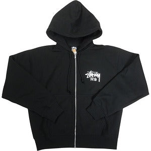 STUSSY ステューシー 25SS STOCK TOKYO ZIP HOOD BLACK 東京限定ジップパーカー 黒 Size 【L】 【新古品・未使用品】 20815069