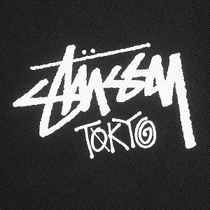 STUSSY ステューシー 25SS STOCK TOKYO ZIP HOOD BLACK 東京限定ジップパーカー 黒 Size 【L】 【新古品・未使用品】 20815069