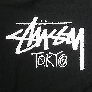 STUSSY ステューシー 25SS STOCK TOKYO ZIP HOOD BLACK 東京限定ジップパーカー 黒 Size 【L】 【新古品・未使用品】 20815069