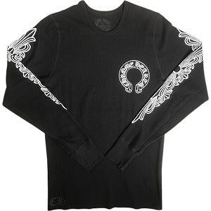 CHROME HEARTS クロム・ハーツ HORSESHOE THERMAL L/S TEE BLACK サーマルロンT 黒 Size 【L】 【新古品・未使用品】 20815072