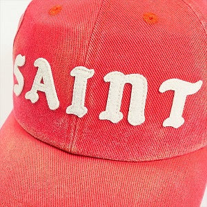 SAINT MICHAEL セント マイケル 25SS 6PANEL CAP/SAINT / RED キャップ 赤 Size 【フリー】 【新古品・未使用品】 20815078