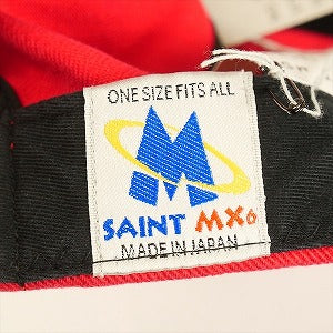 SAINT MICHAEL セント マイケル 25SS 6PANEL CAP/SAINT / RED キャップ 赤 Size 【フリー】 【新古品・未使用品】 20815078