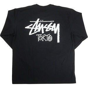 STUSSY ステューシー 25SS STOCK TOKYO LS TEE BLACK 東京限定ロンT 黒 Size 【XL】 【新古品・未使用品】 20815089