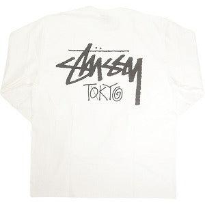 STUSSY ステューシー 25SS STOCK TOKYO LS TEE WHITE 東京限定ロンT 白 Size 【L】 【新古品・未使用品】 20815100