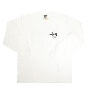 STUSSY ステューシー 25SS STOCK TOKYO LS TEE WHITE 東京限定ロンT 白 Size 【L】 【新古品・未使用品】 20815100