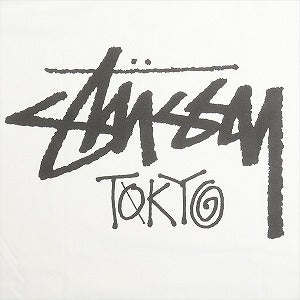 STUSSY ステューシー 25SS STOCK TOKYO LS TEE WHITE 東京限定ロンT 白 Size 【L】 【新古品・未使用品】 20815100