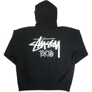 STUSSY ステューシー 25SS STOCK TOKYO ZIP HOOD BLACK 東京限定ジップパーカー 黒 Size 【M】 【新古品・未使用品】 20815121