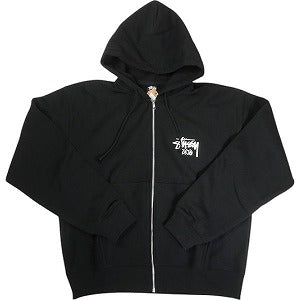 STUSSY ステューシー 25SS STOCK TOKYO ZIP HOOD BLACK 東京限定ジップパーカー 黒 Size 【M】 【新古品・未使用品】 20815121