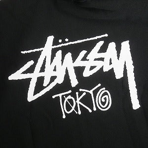 STUSSY ステューシー 25SS STOCK TOKYO ZIP HOOD BLACK 東京限定ジップパーカー 黒 Size 【M】 【新古品・未使用品】 20815121