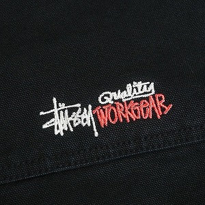 STUSSY ステューシー 24AW WORK JACKET INSULATED CANVAS BLACK ワークジャケット 黒 Size 【L】 【中古品-非常に良い】 20815124