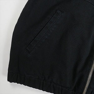 STUSSY ステューシー 24AW WORK JACKET INSULATED CANVAS BLACK ワークジャケット 黒 Size 【L】 【中古品-非常に良い】 20815124