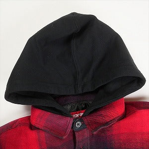 SUPREME シュプリーム 25SS Quilted Lined Hooded Flannel Shirts Red Plaid 長袖シャツ 赤 Size 【L】 【新古品・未使用品】 20815129