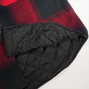 SUPREME シュプリーム 25SS Quilted Lined Hooded Flannel Shirts Red Plaid 長袖シャツ 赤 Size 【L】 【新古品・未使用品】 20815129