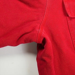 SUPREME シュプリーム 25SS Old English Canvas Work Jacket Red ジャケット 赤 Size 【L】 【新古品・未使用品】 20815136