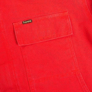 SUPREME シュプリーム 25SS Old English Canvas Work Jacket Red ジャケット 赤 Size 【L】 【新古品・未使用品】 20815136