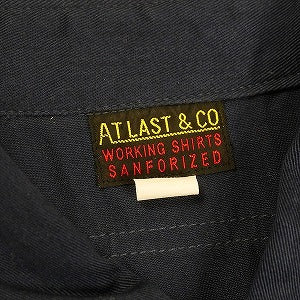 At Last ＆ Co アットラスト/BUTCHER PRODUCTS ブッチャープロダクツ WORK SHIRT 長袖シャツ 紺 Size 【15.5】 【中古品-非常に良い】 20815143