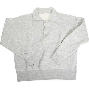 At Last ＆ Co アットラスト/BUTCHER PRODUCTS ブッチャープロダクツ HALF ZIP SWEAT スウェット 灰 Size 【L】 【中古品-良い】 20815146