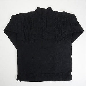 At Last ＆ Co アットラスト/BUTCHER PRODUCTS ブッチャープロダクツ GANSEY KNIT ニット 黒 Size 【40】 【中古品-良い】 20815147