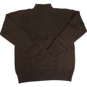 At Last ＆ Co アットラスト/BUTCHER PRODUCTS ブッチャープロダクツ GANSEY KNIT ニット 茶 Size 【42】 【中古品-非常に良い】 20815148