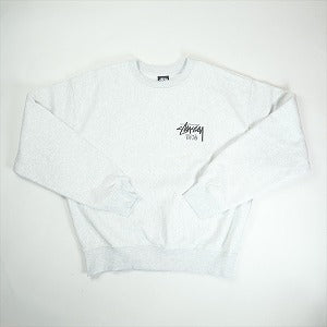 STUSSY ステューシー 25SS STOCK TOKYO CREW ASH HEATHER 東京限定クルーネックスウェット 灰 Size 【L】 【中古品-良い】 20815337