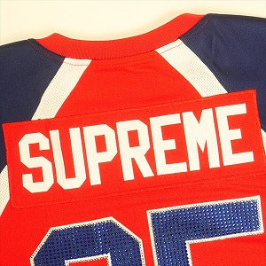 SUPREME シュプリーム 25SS Rhinestone Hockey Jersey Red ホッケージャージ 赤 Size 【M】 【新古品・未使用品】 20815435