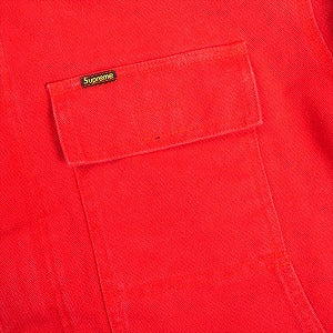 SUPREME シュプリーム 25SS Old English Canvas Work Jacket Red ジャケット 赤 Size 【M】 【新古品・未使用品】 20815516