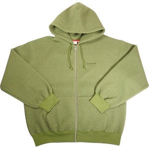 SUPREME シュプリーム 24AW Pilled Zip Up Hooded Sweatshirt Olive パーカー オリーブ Size 【L】 【新古品・未使用品】 20815518